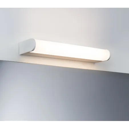 applique réglette miroir Arneb IP44 LED 1x9W blanc 230 V aluminium / acrylique