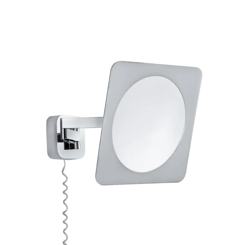 applique miroir cosmétique Métalique IP44 LED 5,7W chrome/bl/miroir 230V Métal/acr