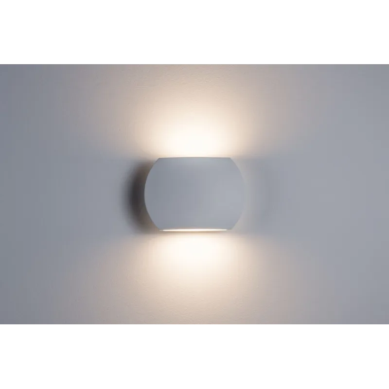 WallCeiling Bocca WL LED 2x3 W Blanc 230 V Alu - Pas cher