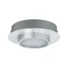 WallCeiling Liao LED 1x4,7W Blanc dépoli Chrome 230 V métal - Pas cher