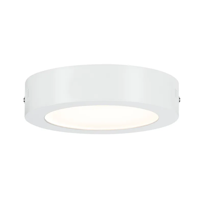 WallCeiling Lunar LED Panel 170mm 11W 230V blanc mate alu - Pas cher