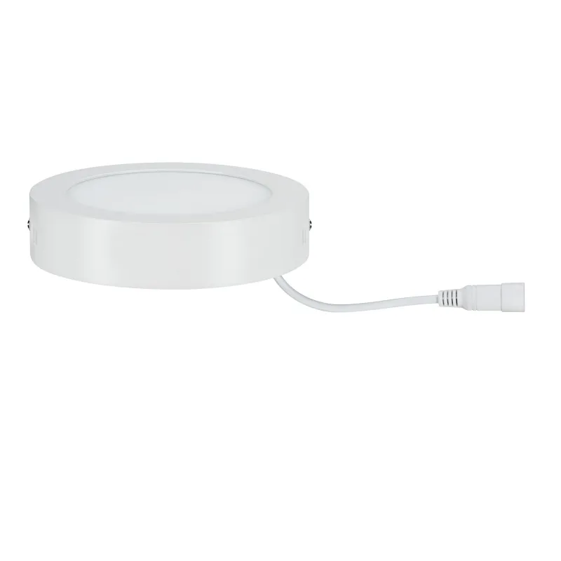 WallCeiling Lunar LED Panel 170mm 11W 230V blanc mate alu - Pas cher