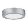 WallCeiling Lunar LED Panel 170mm 11W 230V chrome mate alu - Pas cher