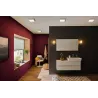 WallCeiling Lunar LED Panel 170x170mm 11W 230V blanc mate alu - Pas...