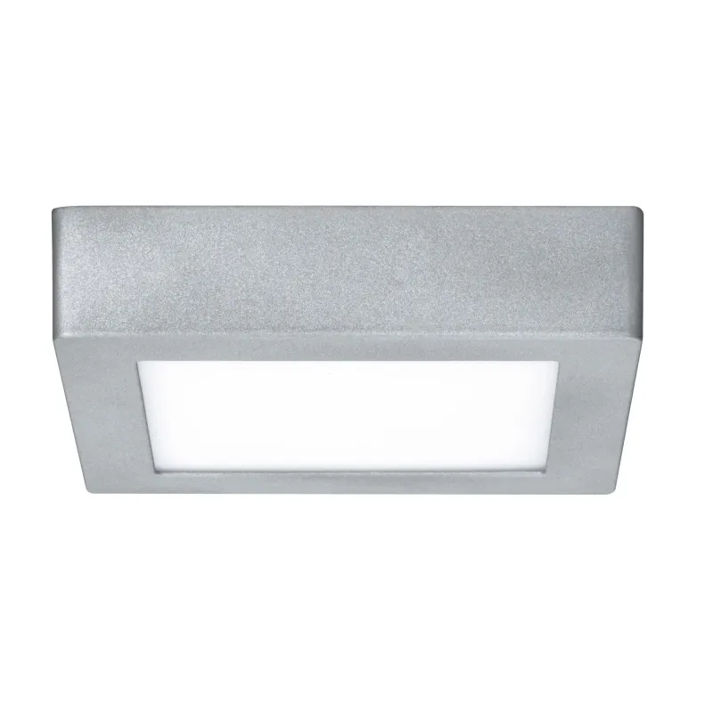 WallCeiling Lunar LED Panel 170x170mm 11W 230V chrome mate alu - Pa...