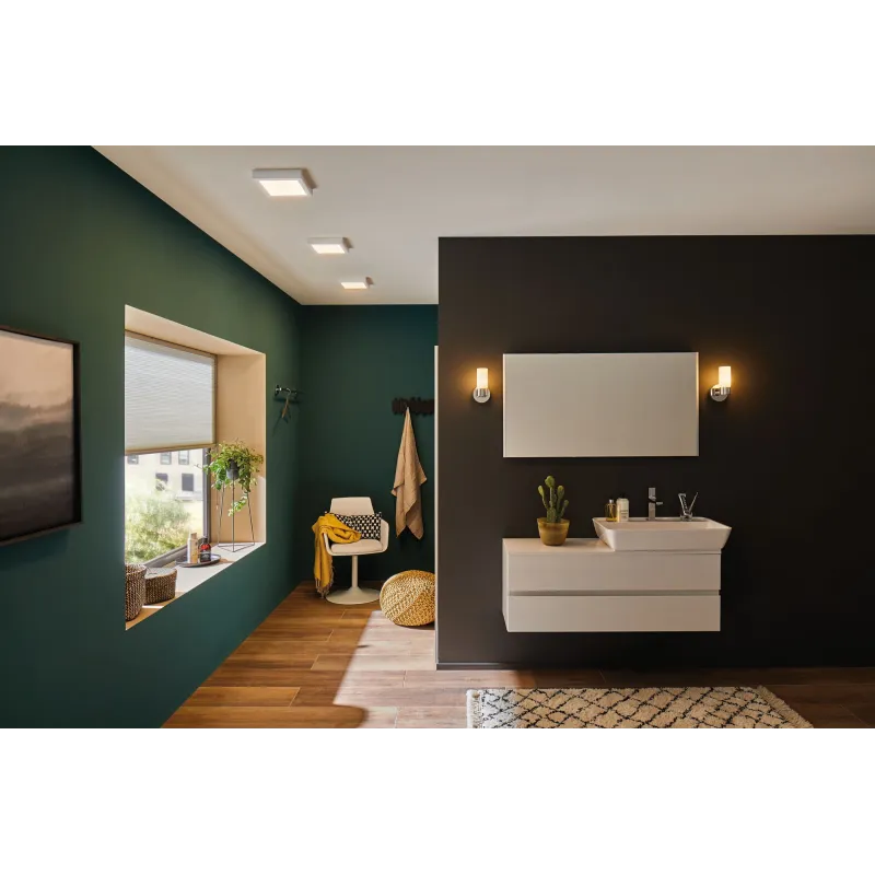 WallCeiling Lunar LED Panel 225x225mm 15,4W 230V blanc mate alu - P...