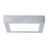 WallCeiling Lunar LED Panel 225x225mm 15,4W 230V chrome mate alu - ...