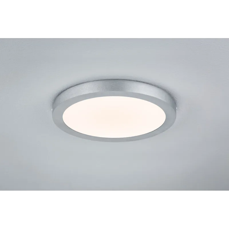 WallCeiling Lunar LED Panel 300mm 17W 230V chrome mate alu - Pas cher
