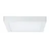 WallCeiling Lunar LED Panel 300x300mm 17W 230V blanc mate alu - Pas...