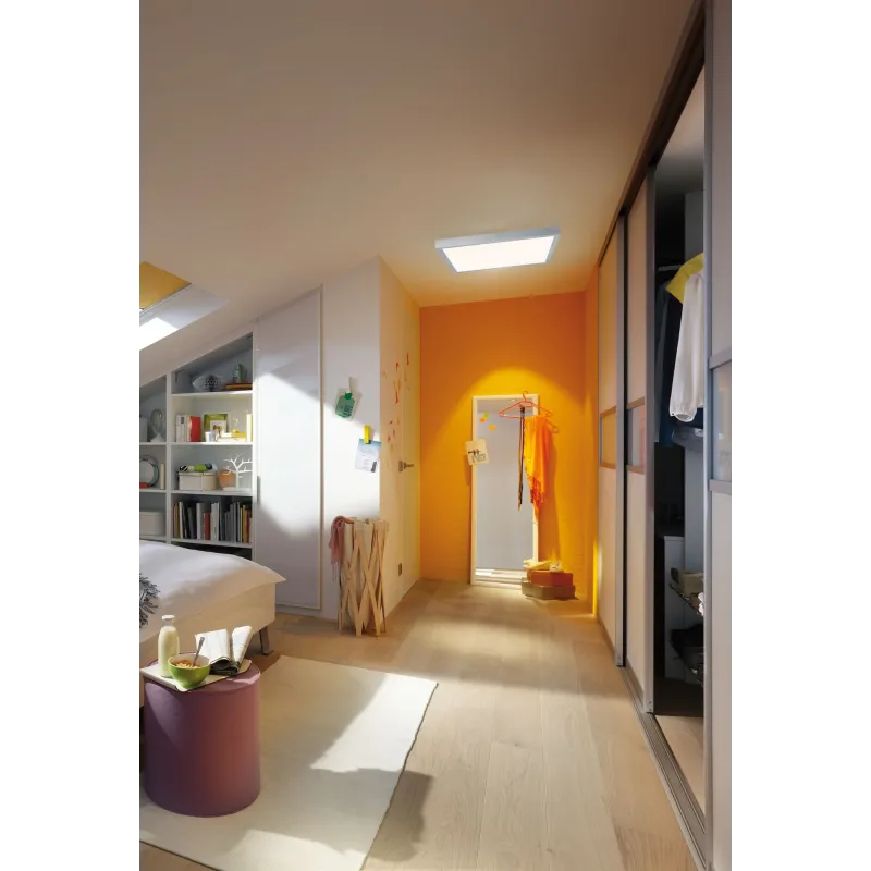 WallCeiling Lunar LED Panel 600x600mm 27,4W 230V blanc mate alu - P...