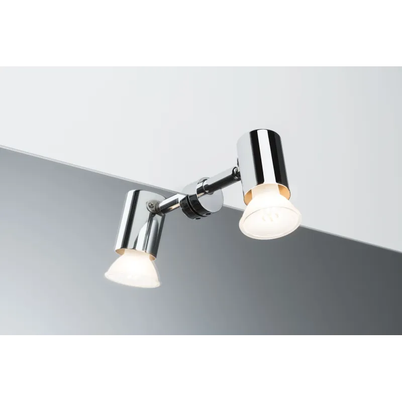 applique miroir Mintaka IP20 max. 1x20W GU10 chrome 230 V Métal