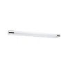 WallCeiling Mizar IP44 LED 10,5W 630 mm Chrome/Blanc 230V métal/acr...