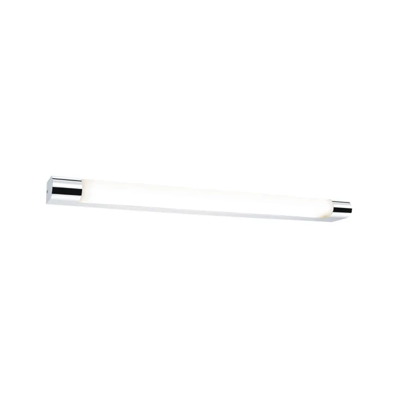 WallCeiling Mizar IP44 LED 10,5W 630 mm Chrome/Blanc 230V métal/acr...