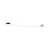 WallCeiling Mizar IP44 LED 10,5W 630 mm Chrome/Blanc 230V métal/acr...