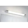 WallCeiling Mizar IP44 LED 10,5W 630 mm Chrome/Blanc 230V métal/acr...