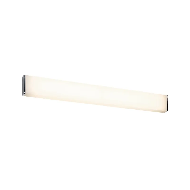 applique/eclairage miroir Nembus LED IP44 9W chrome, blanc, métal, acrylique
