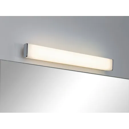 applique/eclairage miroir Nembus LED IP44 9W chrome, blanc, métal, acrylique