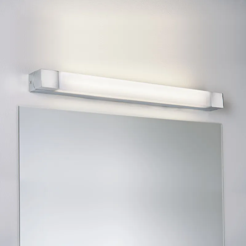 eclairage-de-miroir-led-quasar-ip44-3000k-570lm-230v-75w-chrome