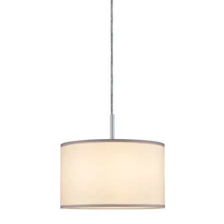 DecoSystems abat-jour en tissu Tessa blanc max. 50 W Diamètre 25 cm