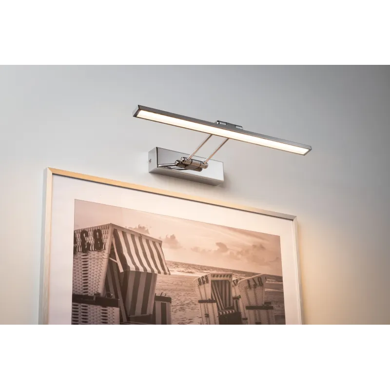 Galeria LED luminaires pour tableau Beam Fifty 7W Chrome 230V Métal...