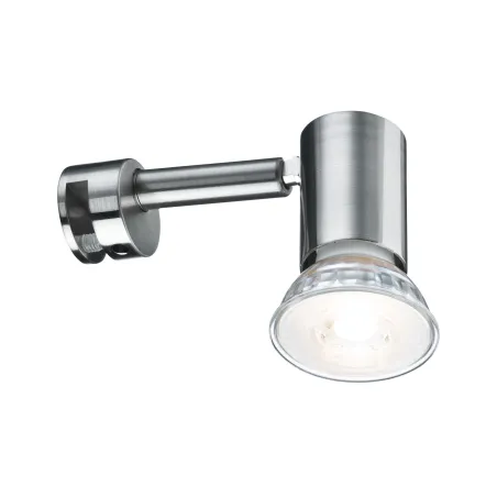 Éclairage de miroir LED Galeria Simplo acier brossé fourni avec ampoule 1x5,3 W GU10