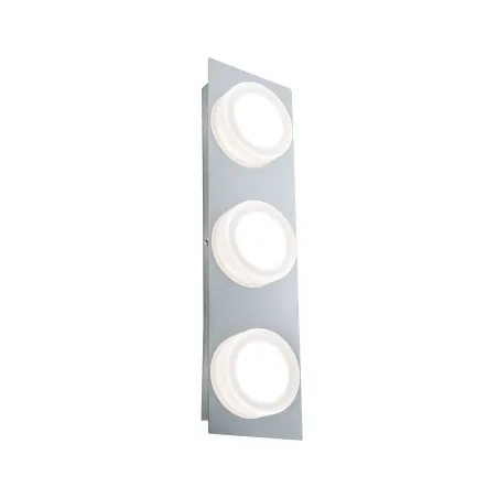 LED IP23 applique plafonnier Doradus 3x4,7W chrome 230 V Métal/plastique
