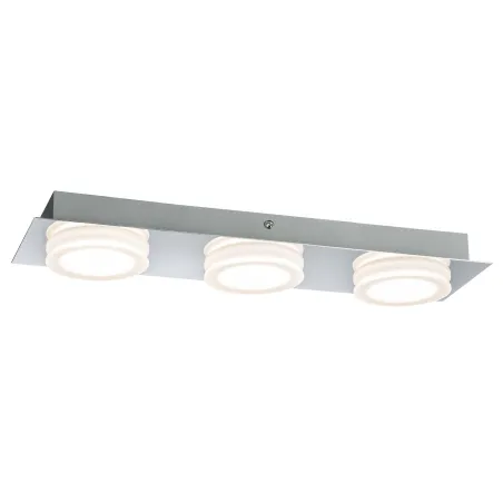 LED IP23 applique plafonnier Doradus 3x4,7W chrome 230 V Métal/plastique