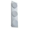 LED IP23 applique plafonnier Doradus 3x4,7W chrome 230 V Métal/plastique
