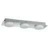 LED IP23 applique plafonnier Doradus 3x4,7W chrome 230 V Métal/plastique