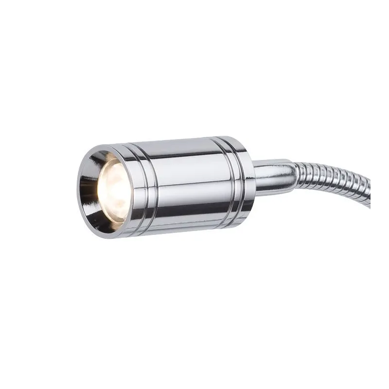 miroir  Zylindro lampe de lecture 1x3W LED chrome 230V DC 700mA Métal