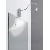 miroir  Zylindro lampe de lecture 1x3W LED chrome 230V DC 700mA Métal