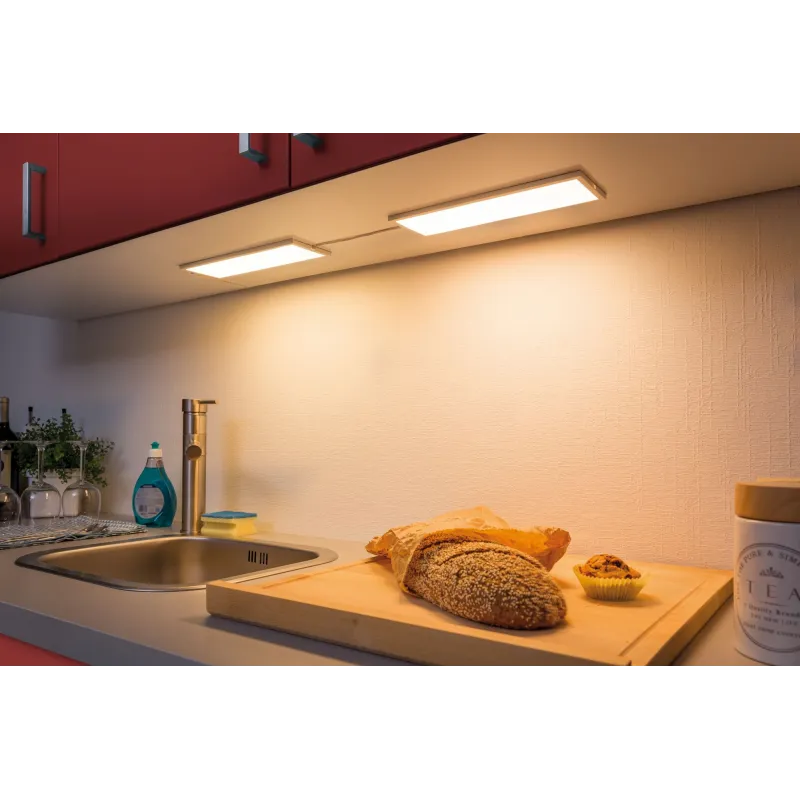 Panel LED fonction Ace Basic Set 10x30 cm 7,5W 230/24V 24 VA Blanc Sat Métal/plastique