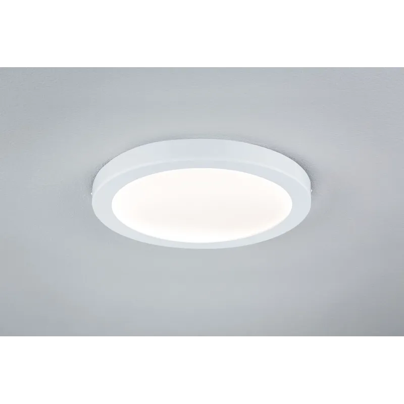 Panneau LED WallCeiling Abia 300 mm 22W blanc dépoli 230 V plastiqu...