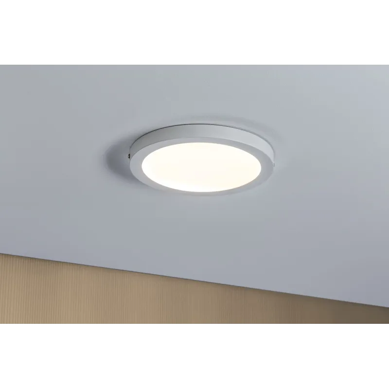 Panneau LED WallCeiling Atria 220 mm 18,5W blanc dépoli 230 V plast...