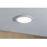 Panneau LED WallCeiling Atria 220 mm 18,5W blanc dépoli 230 V plast...