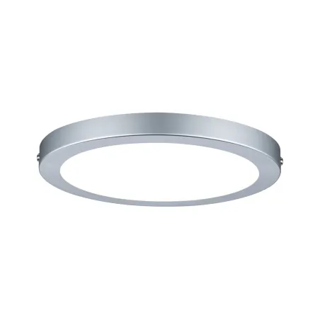 Panneau LED WallCeiling Atria 220 mm 18,5W Chrome mat 230 V plastiq...