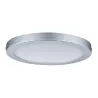 Panneau LED WallCeiling Atria 220 mm 18,5W Chrome mat 230 V plastiq...