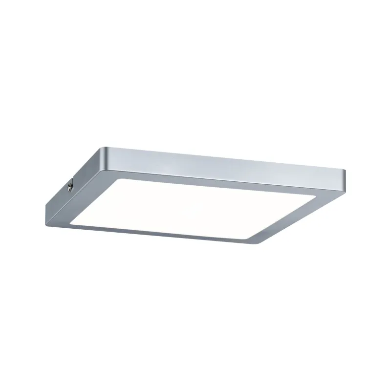 Panneau LED WallCeiling Atria 220x220 mm 16W 4000K Chrome mat 230 V...