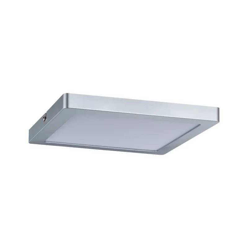 Panneau LED WallCeiling Atria 220x220 mm 16W 4000K Chrome mat 230 V...