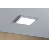 Panneau LED WallCeiling Atria 220x220 mm 16W 4000K Chrome mat 230 V...