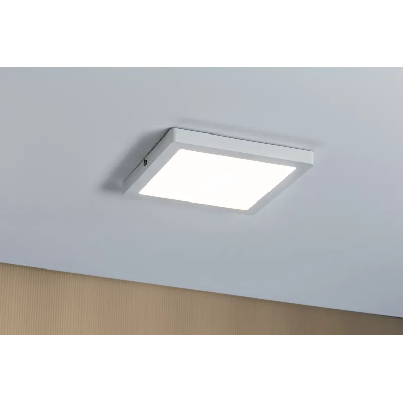 Panneau LED WallCeiling Atria 220x220 mm 20W blanc dépoli 230V plas...