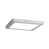 Panneau LED WallCeiling Atria 220x220 mm 20W chrome mat 230V plasti...