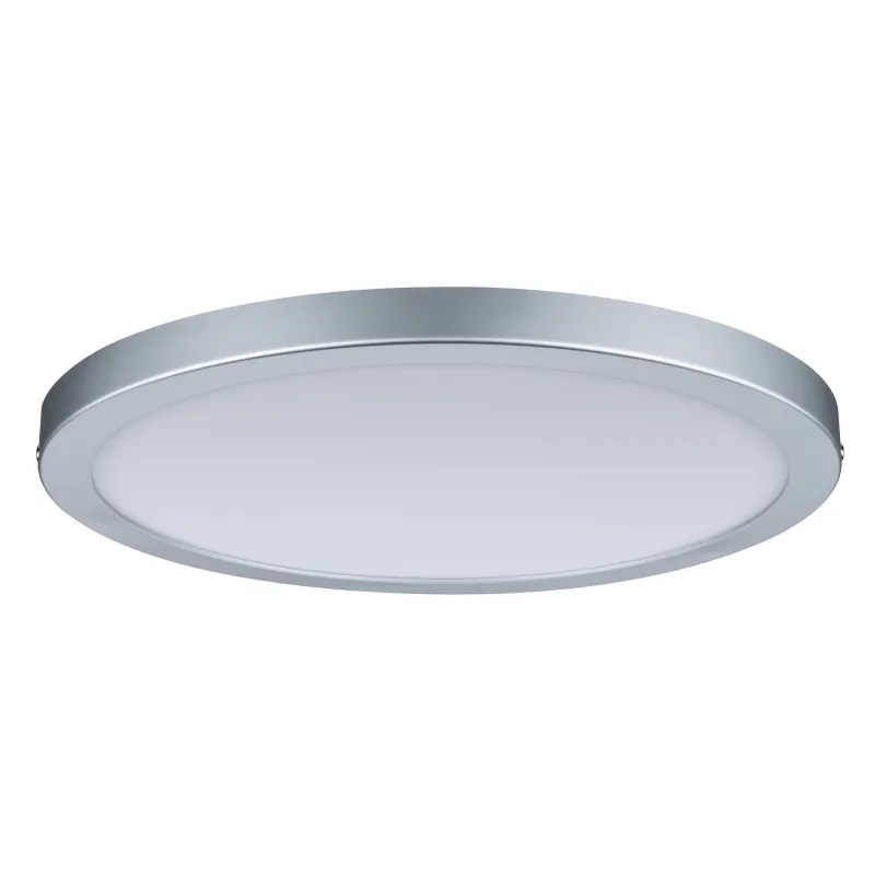 Panneau LED WallCeiling Atria 300 mm 22W Chrome mat 230 V plastique...