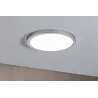 Panneau LED WallCeiling Atria 300 mm 22W Chrome mat 230 V plastique...