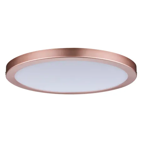 Panneau LED WallCeiling Atria 300 mm 22W Or rose 230 V plastique - ...