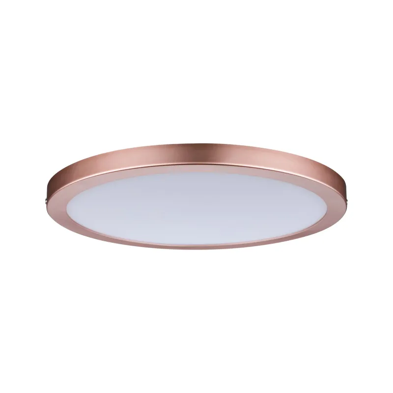 Panneau LED WallCeiling Atria 300mm 19W 4000K Or rose 230V plastiqu...