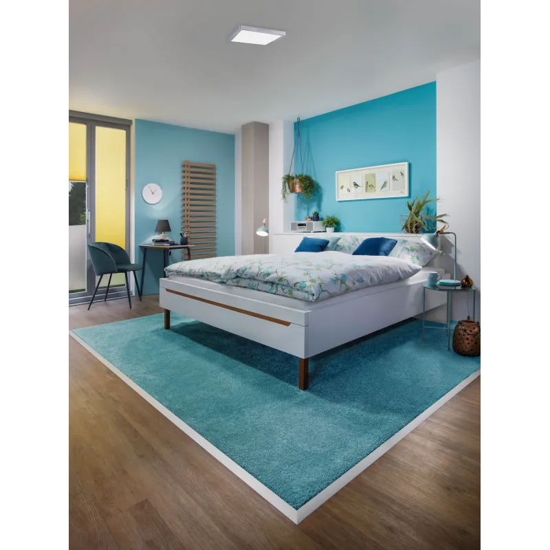 Panneau LED WallCeiling Atria 300x300 mm 20W 4000 K Chrome mat 230 ...