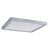 Panneau LED WallCeiling Atria 300x300 mm 24 W chrome mat 230 V plas...