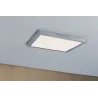 Panneau LED WallCeiling Atria 300x300 mm 24 W chrome mat 230 V plas...