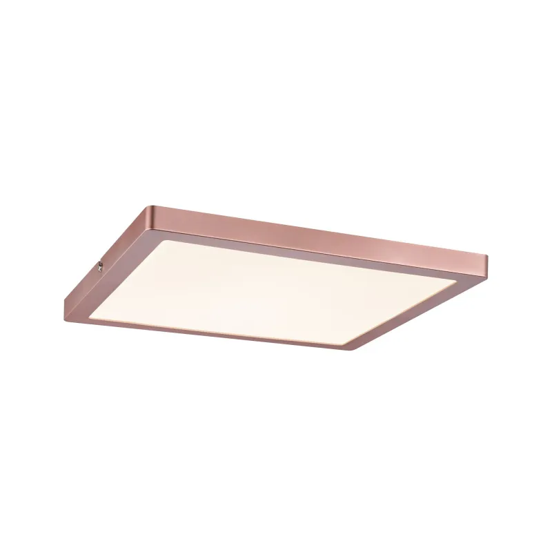 Panneau LED WallCeiling Atria 300x300 mm 24 W or rose 230 V plastiq...